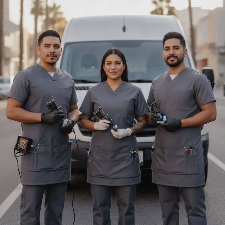Tatuador equipo en Orizaba